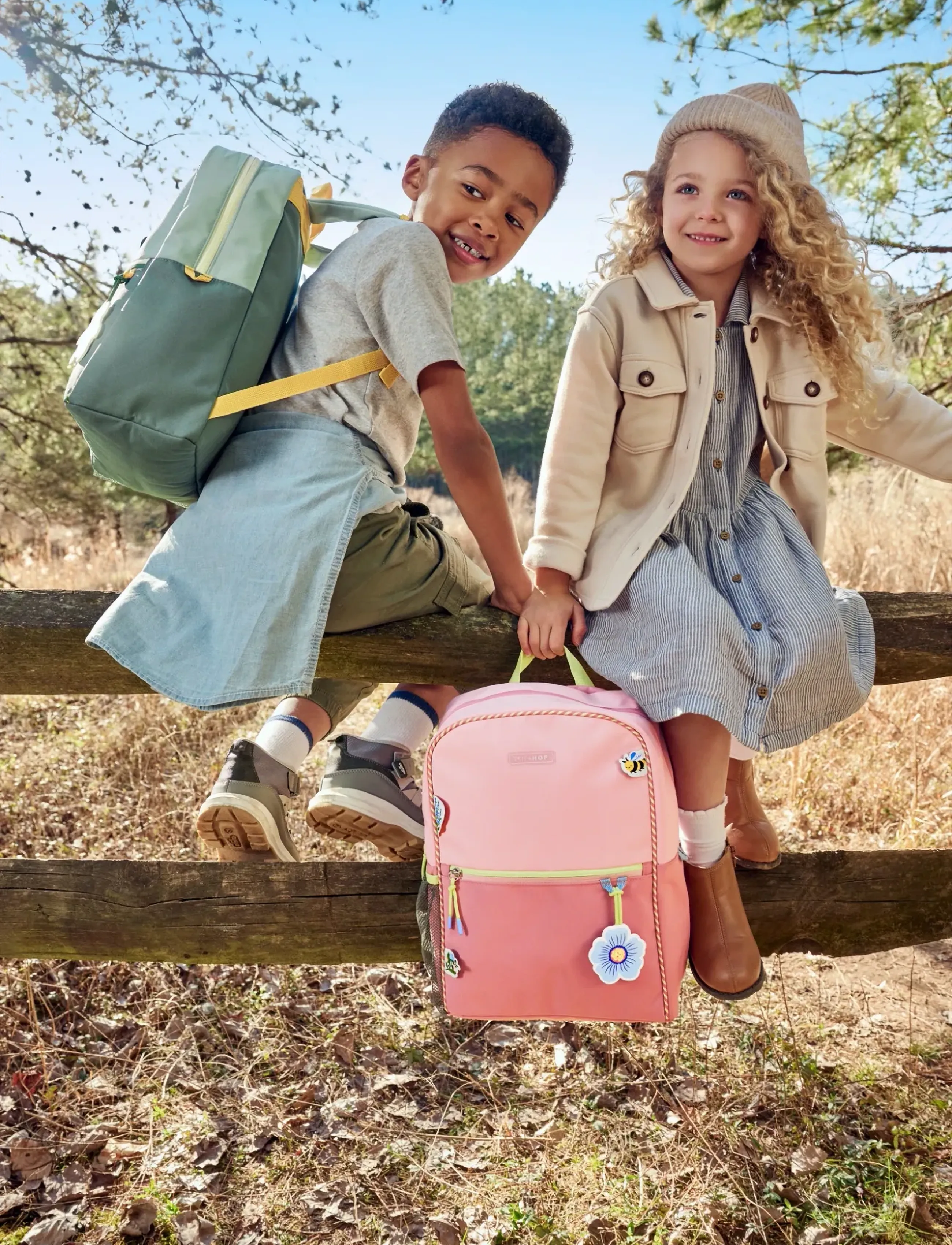Skip Hop Wander Kids Backpack "Bugs", Børn, Børne Skoletaske, Grøn, Str: ONE SIZE