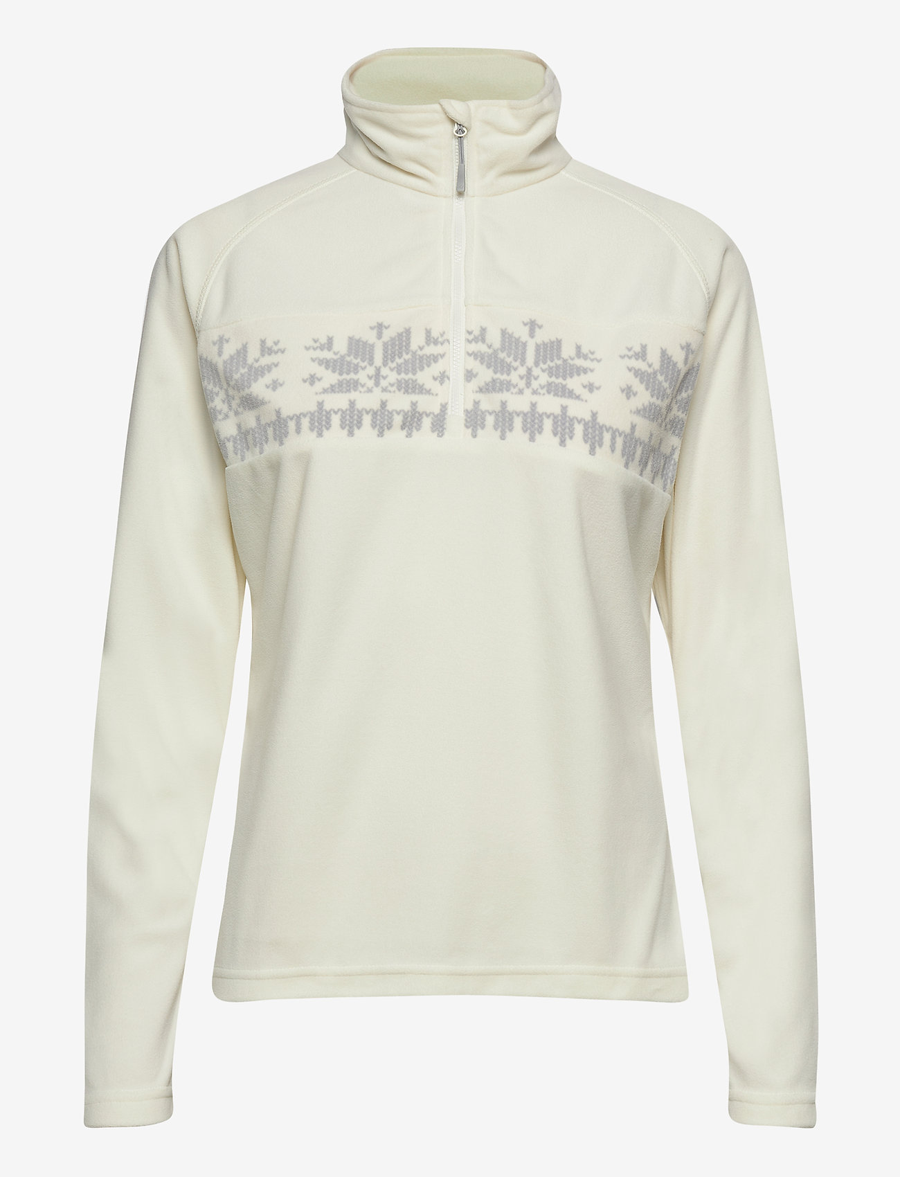 Skogstad - Hildastranda microfleece half-zip - vanilla ice - 0