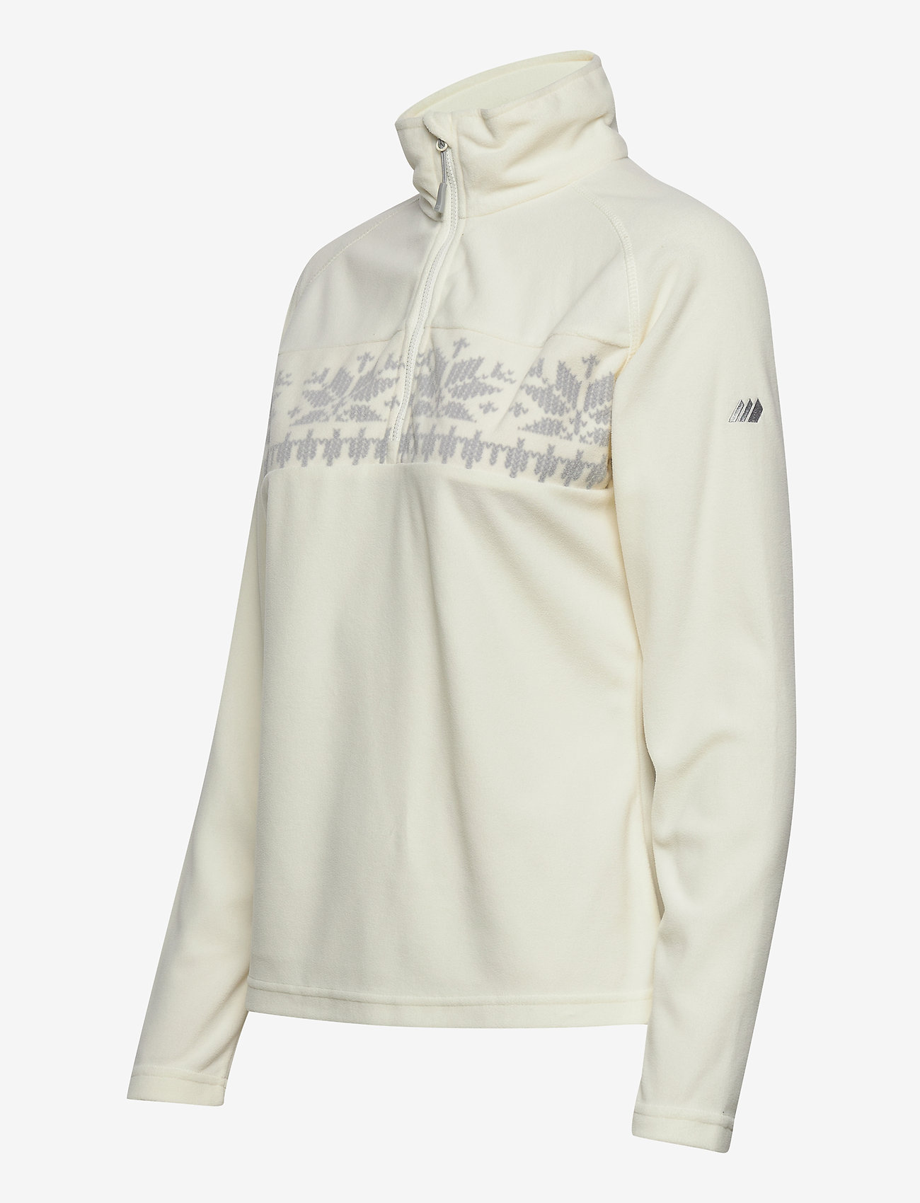 Skogstad - Hildastranda microfleece half-zip - vanilla ice - 2