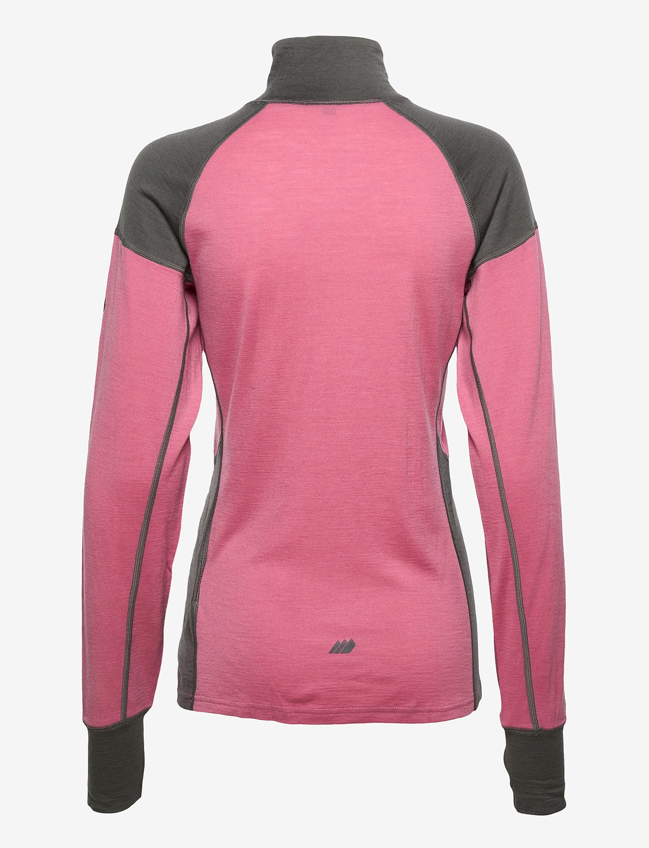 Skogstad - Jardalen merino wool half-zip - heather rose - 1