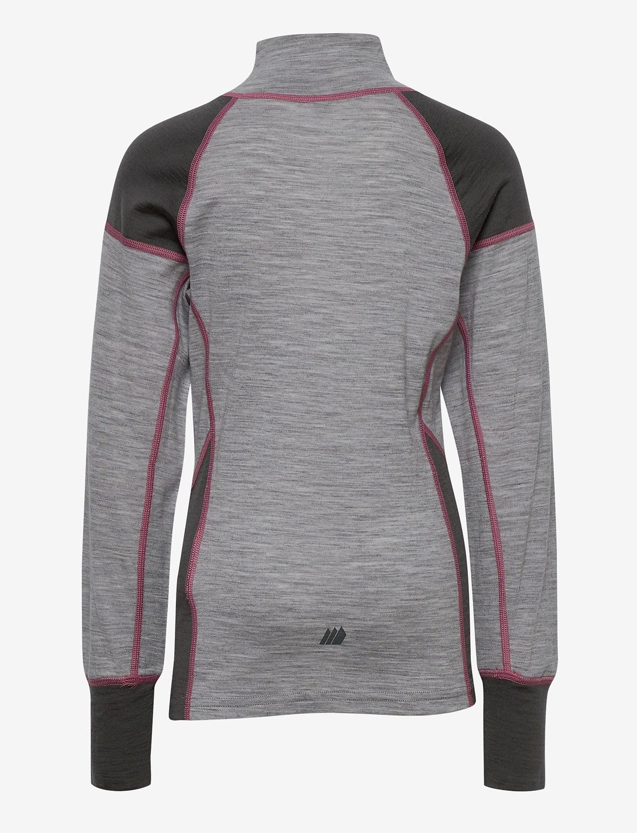 Skogstad - Videseter Merino wool half-zip - casio grey - 1