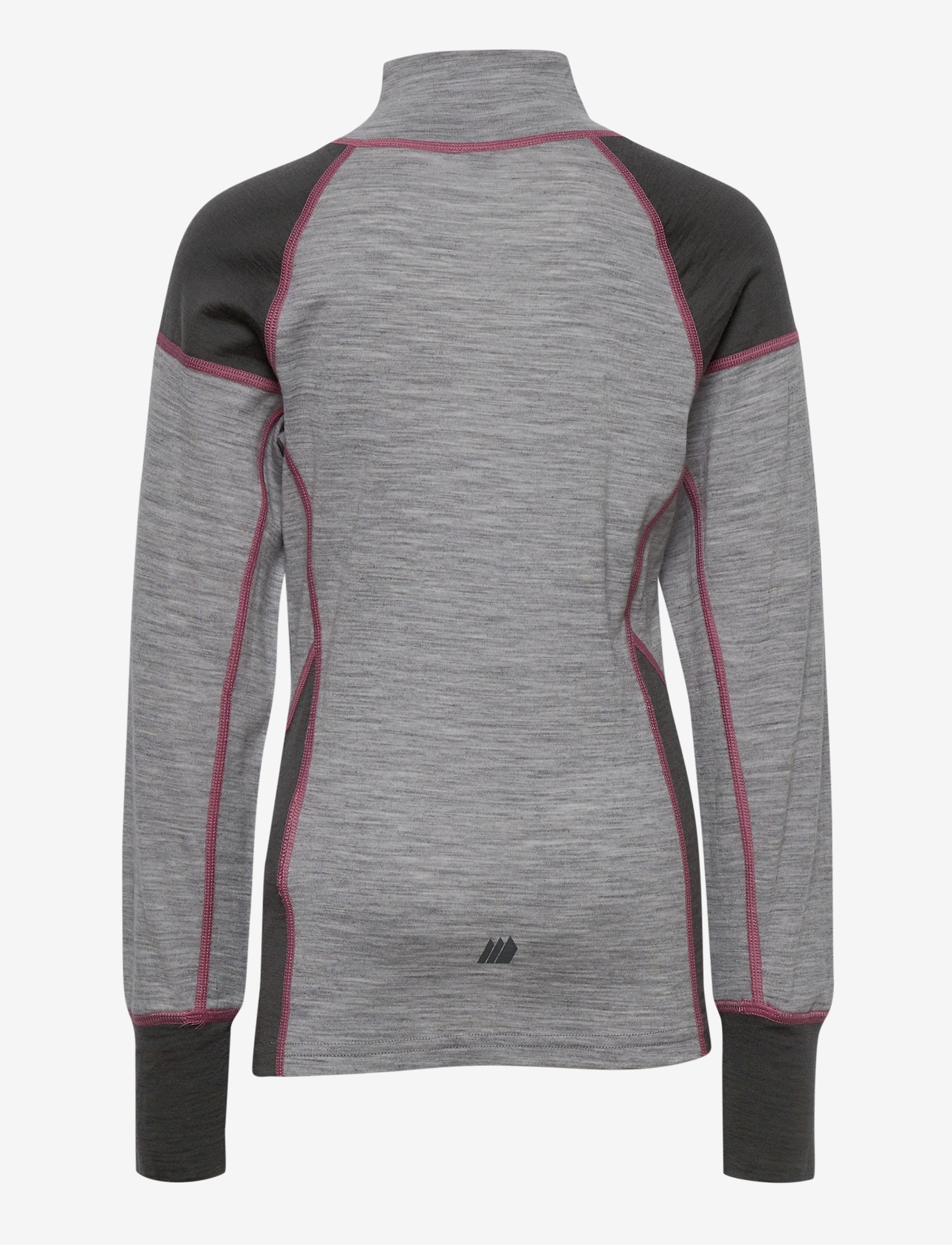 Skogstad - Videseter Merino wool half-zip - casio grey - 1