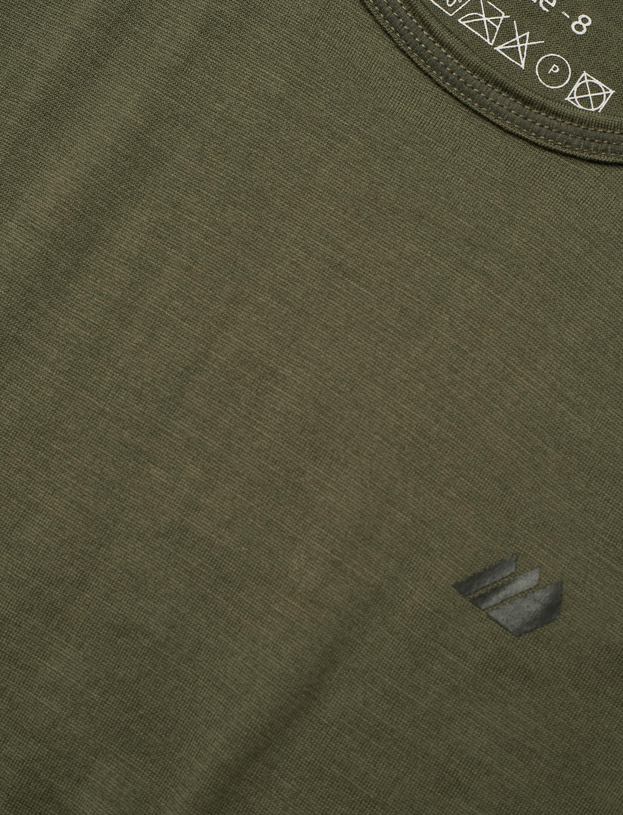 Skogstad - Lihesten merino wool t-shirt - four leaf - 2