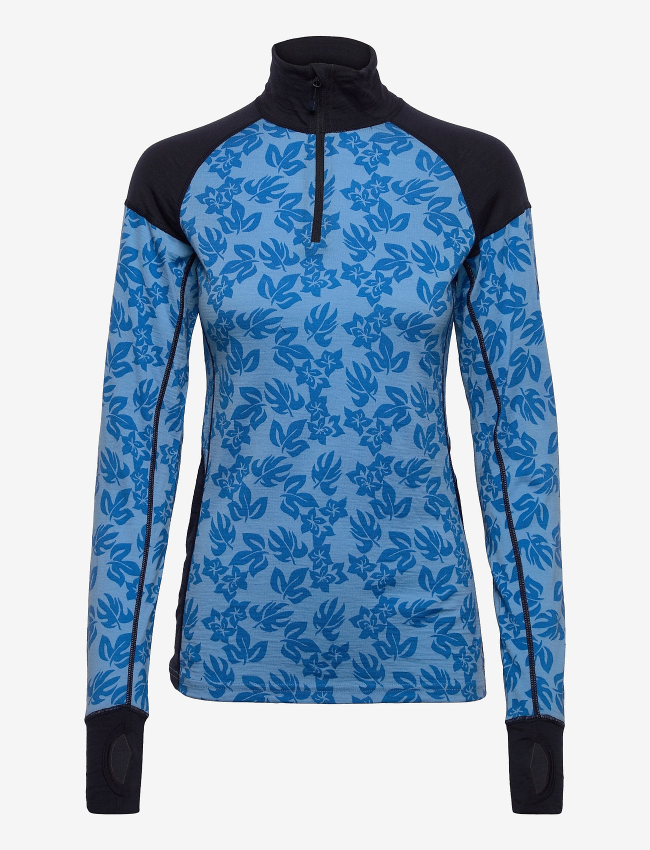 Skogstad - Jardalen Merino wool half-zip - cloud blue pr - 0