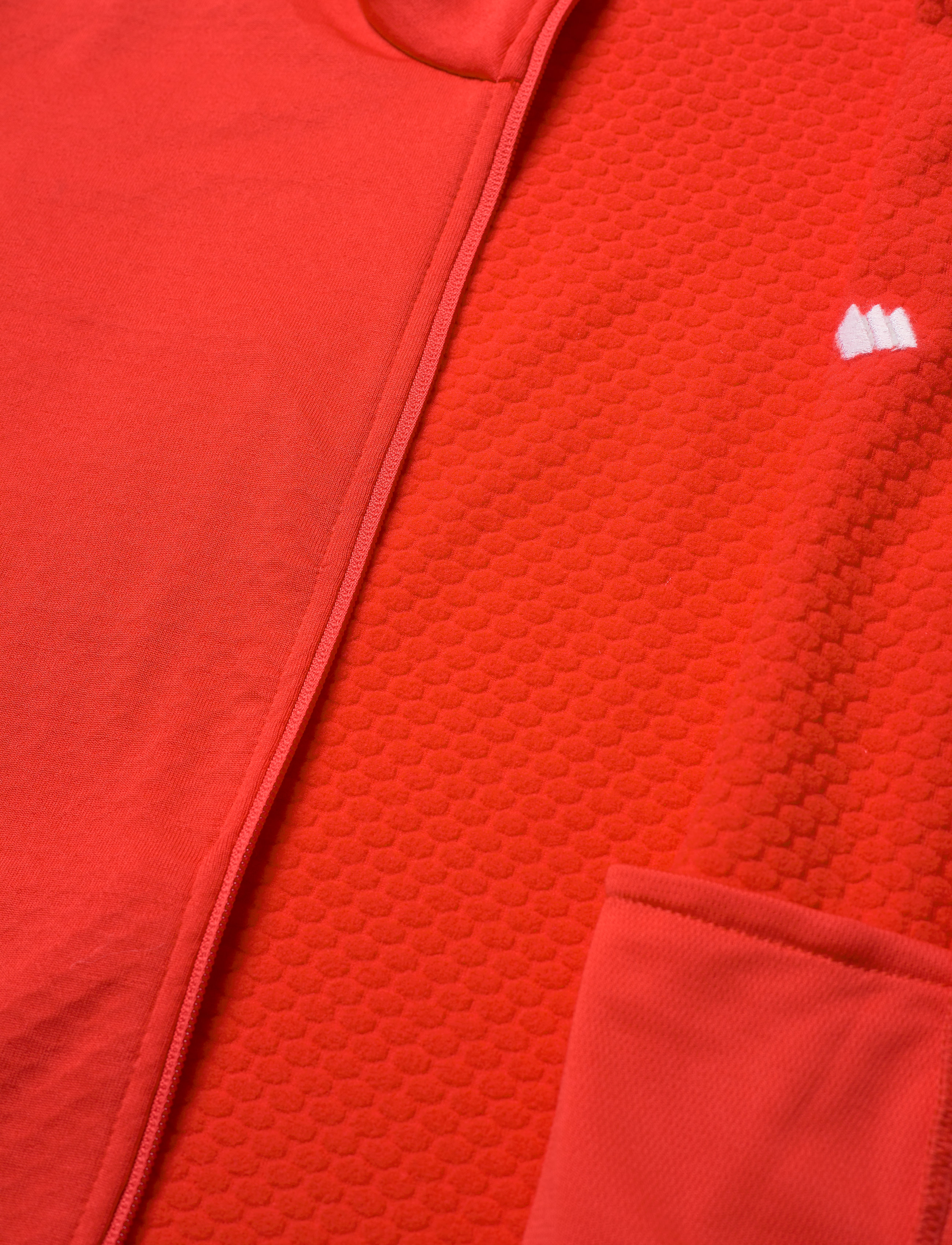 Skogstad - Ervadalen technical fleece jacket - hibiscus red - 4