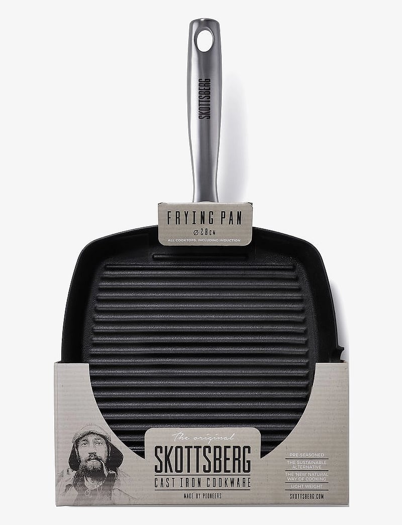 Skottsberg - Grillpan Cast Iron - bratpfannen - black - 4