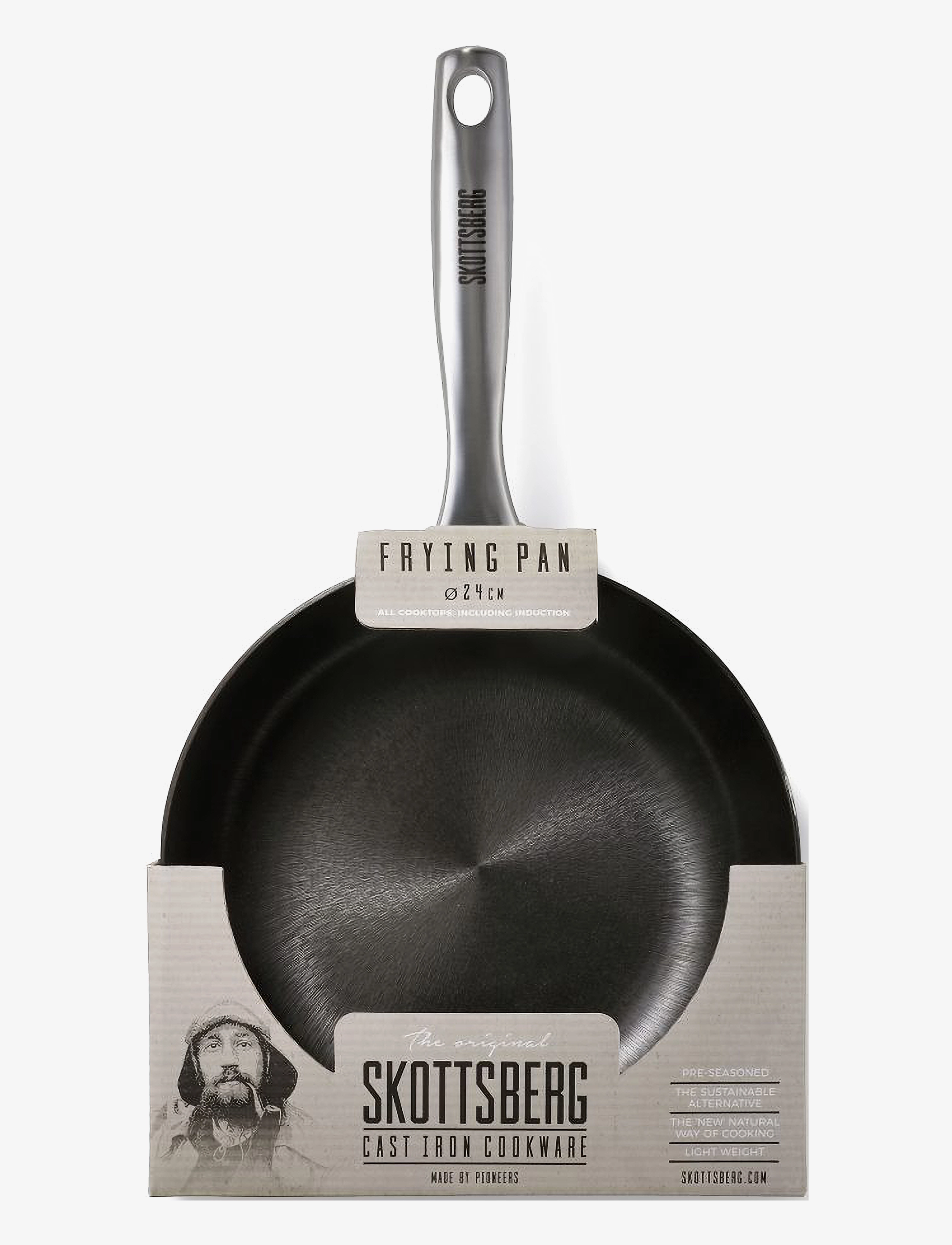 Skottsberg - Frypan Cast Iron - bratpfannen - black - 4