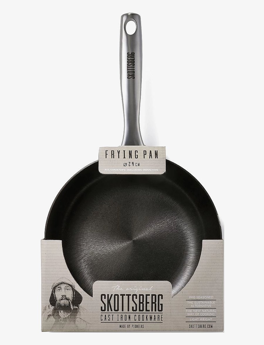 Skottsberg - Frypan Cast Iron - praepannid ja pannid - black - 5
