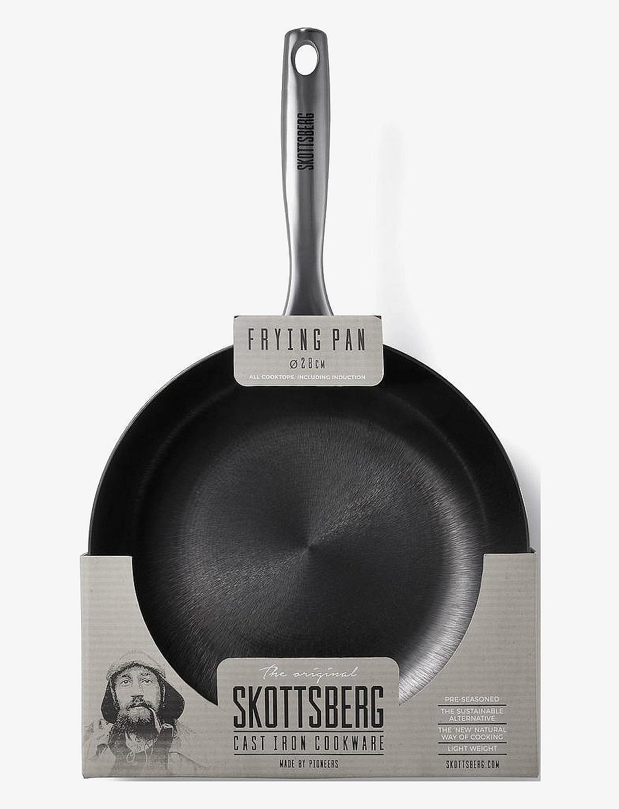 Skottsberg - Frypan Cast Iron - praepannid ja pannid - black - 5