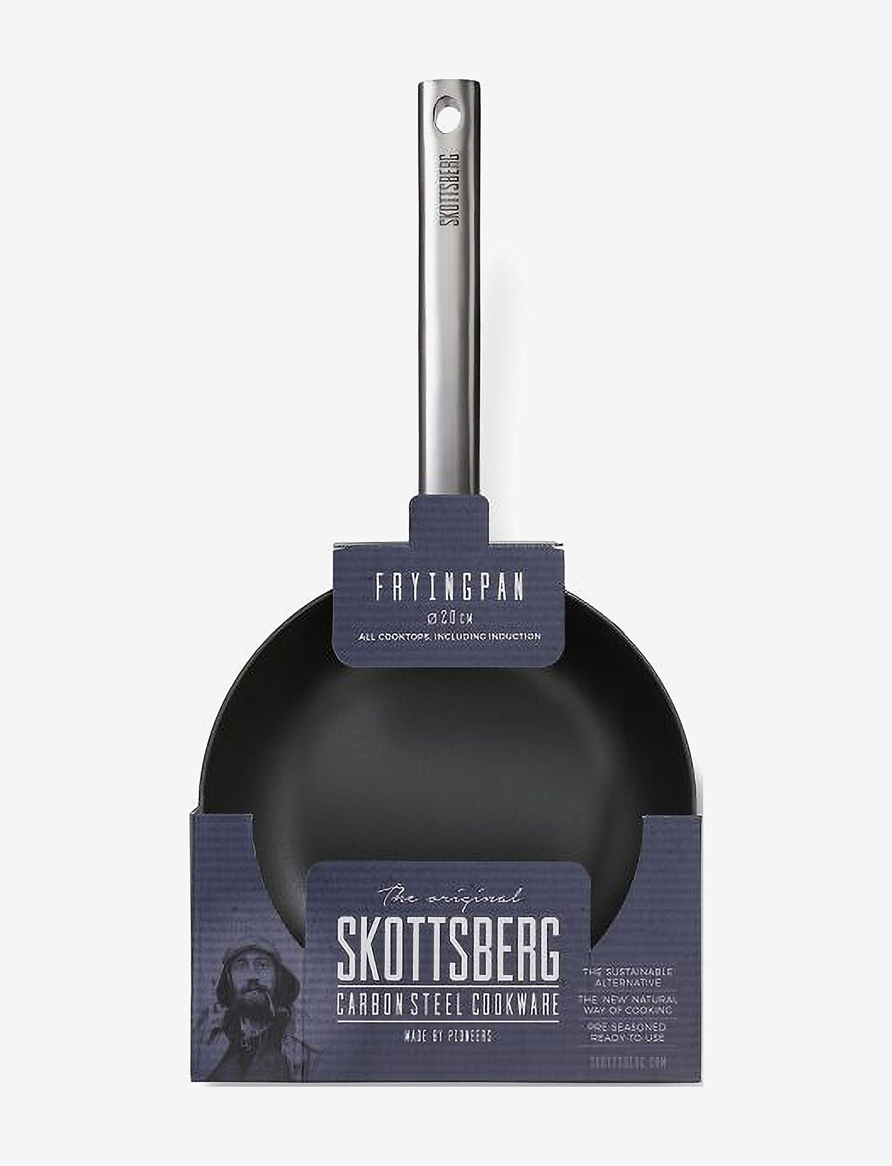 Skottsberg - Fry Pan Carbon - stegepander - black - 5