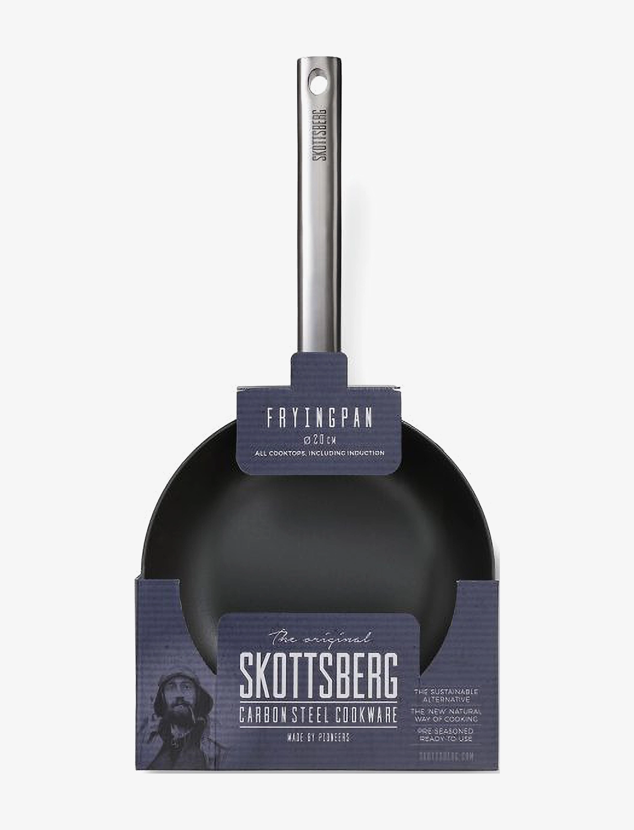 Skottsberg - Fry Pan Carbon - bratpfannen - black - 5