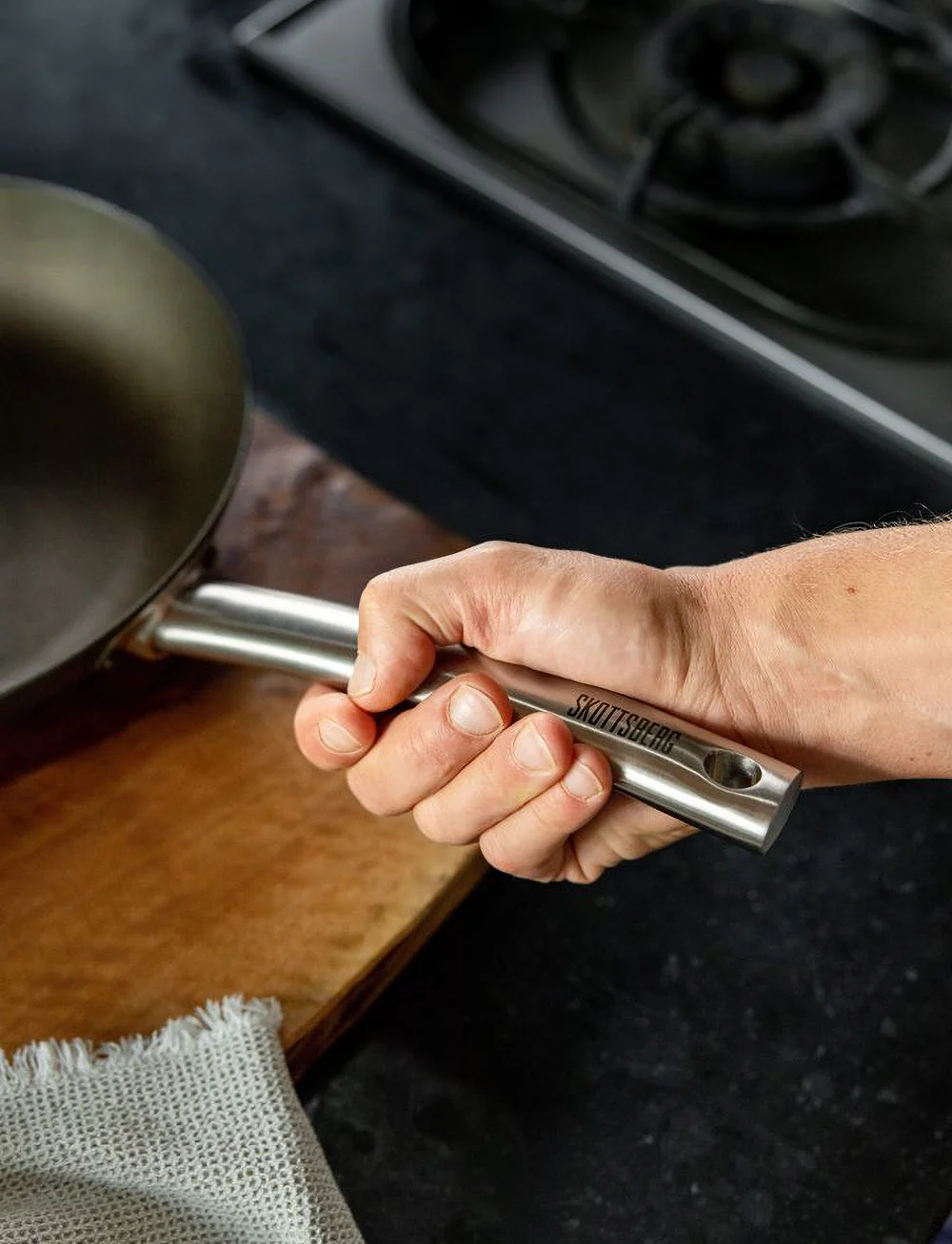 Skottsberg - Fry Pan Carbon - bratpfannen - black - 5