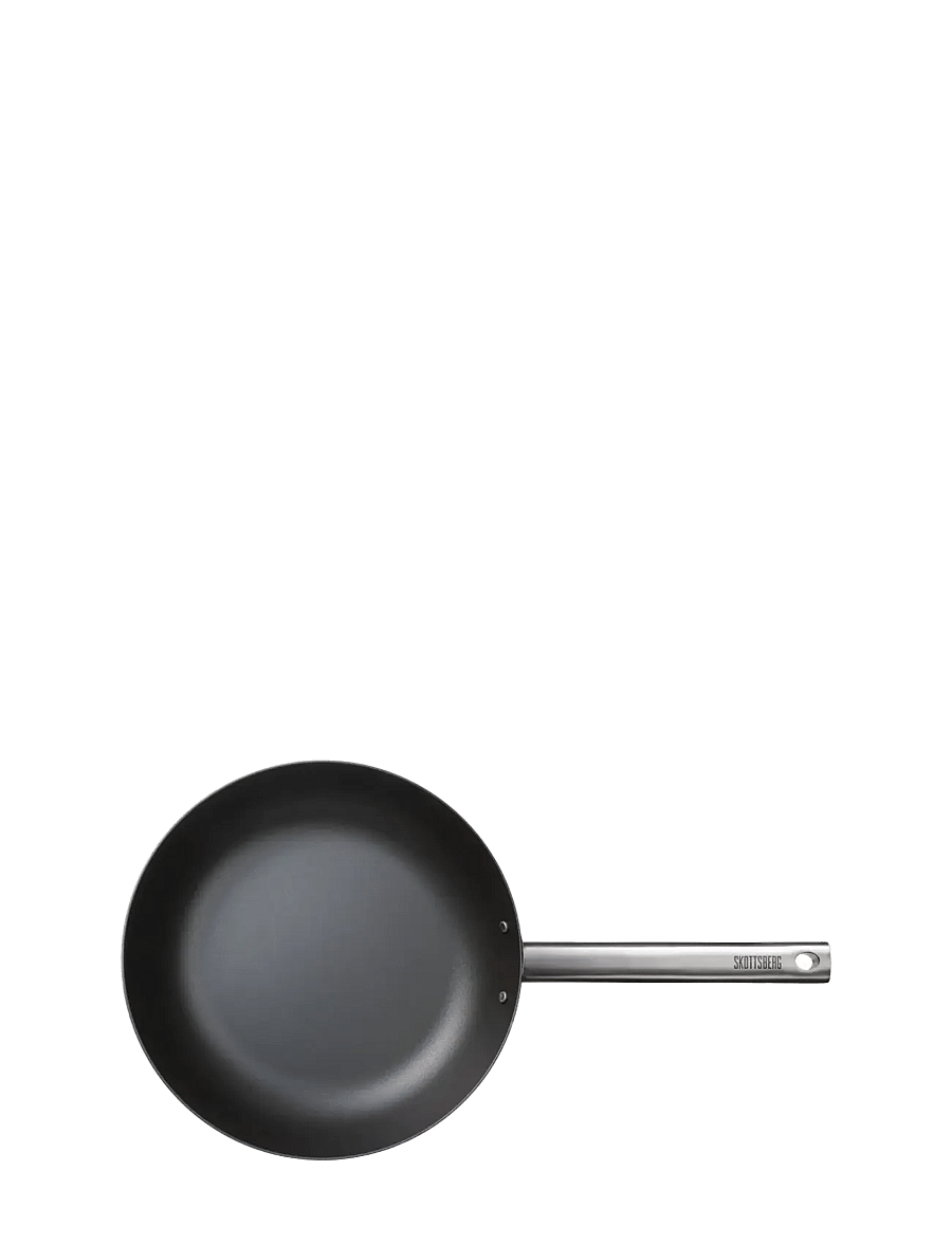 Skottsberg - Wok Carbon - woks - black - 2