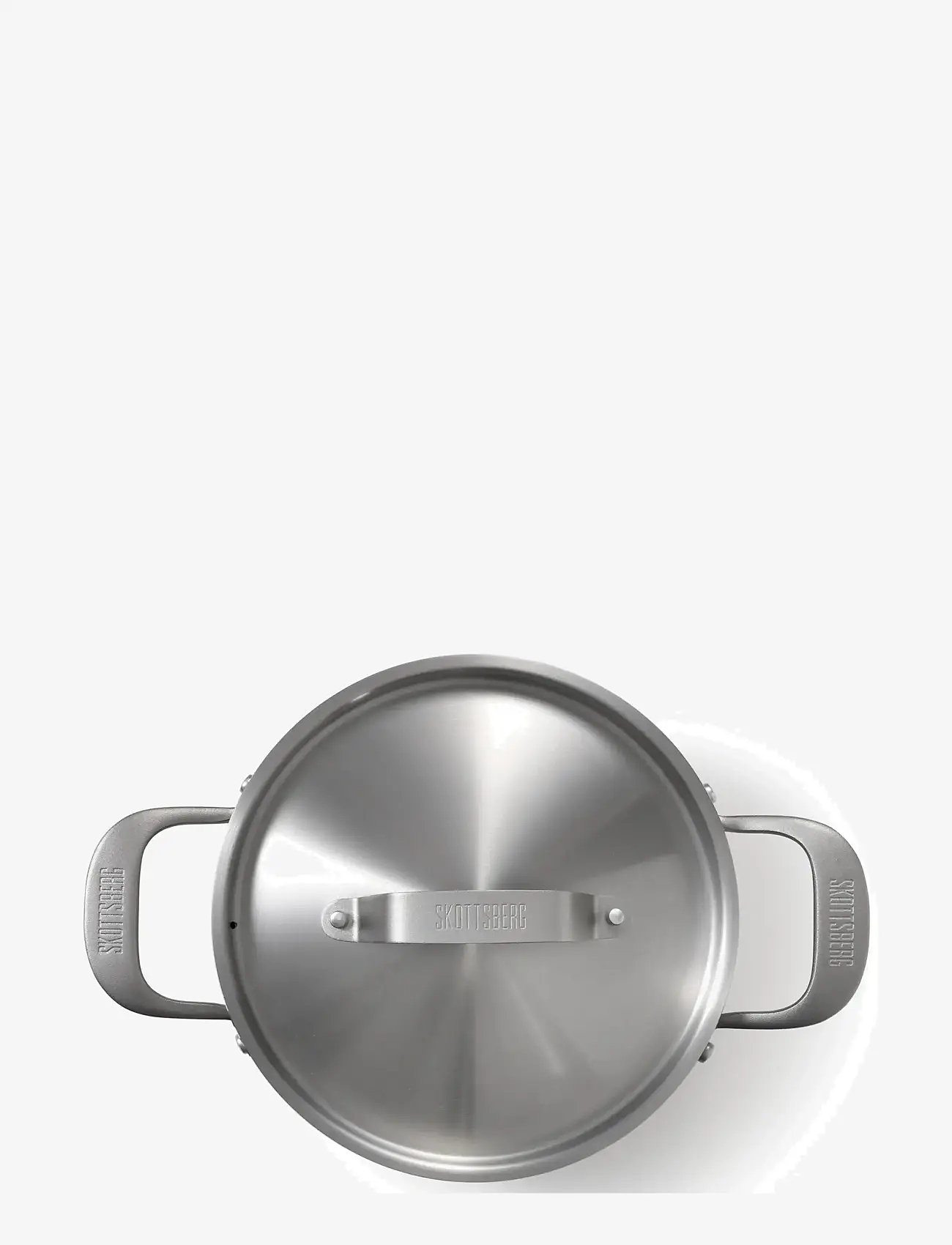 Skottsberg - Cooking pot with lid 20 SKOTTSBERG® - casserole dishes - silver - 2