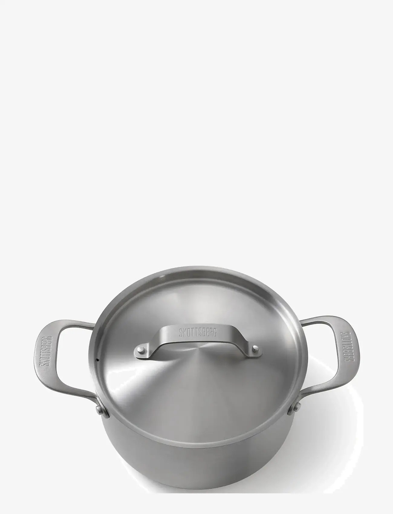 Skottsberg - Cooking pot with lid 20 SKOTTSBERG® - casserole dishes - silver - 4
