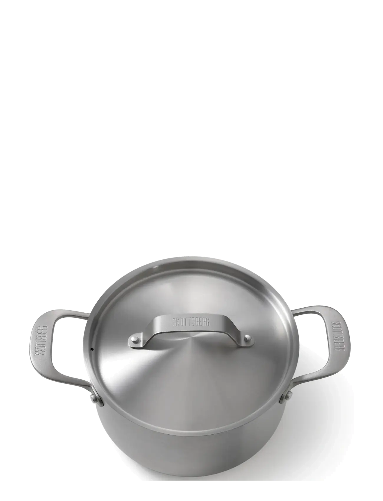 Skottsberg - Cooking pot with lid 20 SKOTTSBERG® - pots - silver - 4