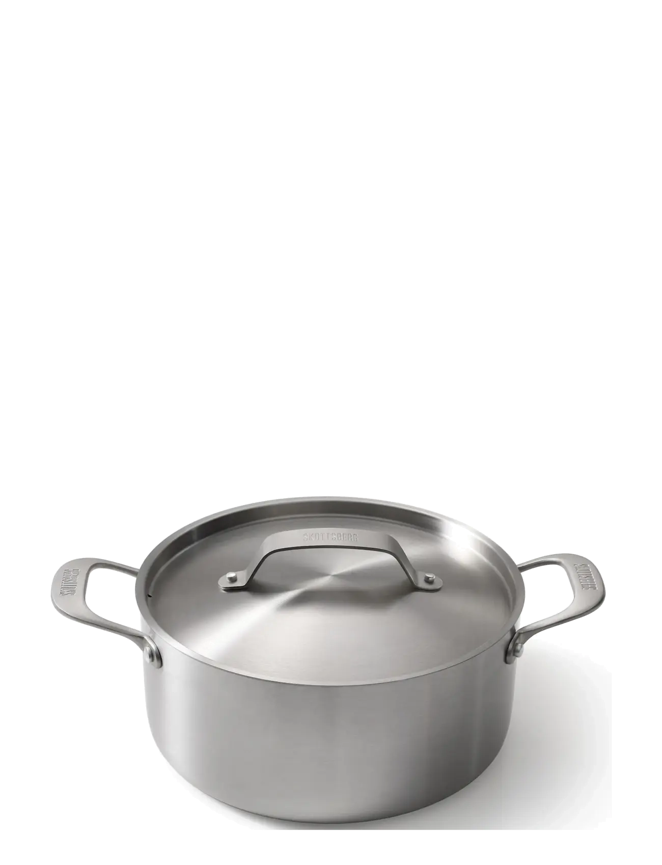 Skottsberg Gryde 24 Rustfri Skottsberg , Ø cm, Pots & Pans, Silber - Casserole Dishes, Homeware