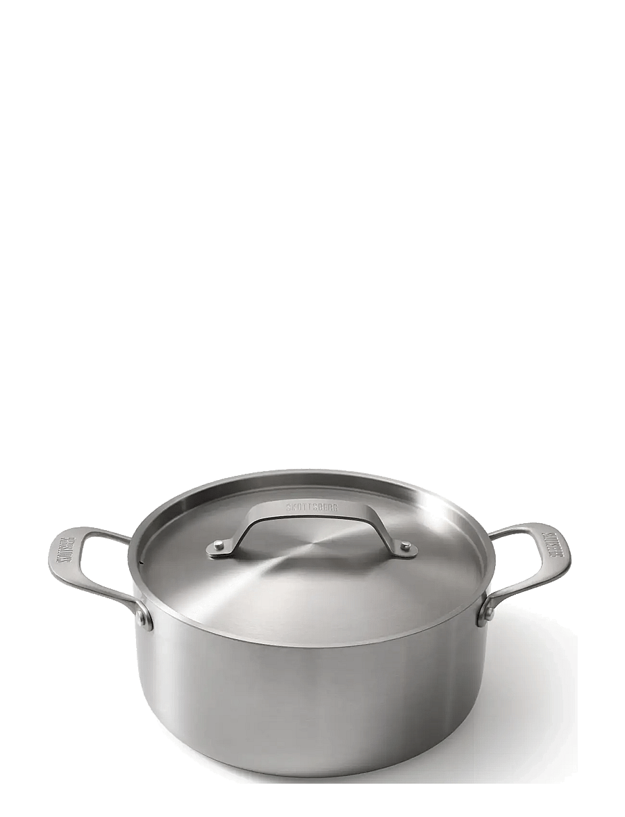 Skottsberg - Cooking pot with lid 24 SKOTTSBERG® - pajad - silver - 0