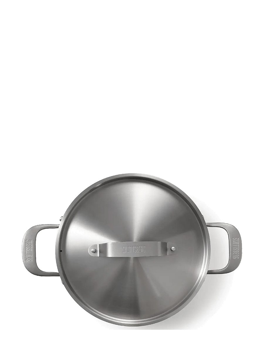 Skottsberg - Cooking pot with lid 24 SKOTTSBERG® - pajad - silver - 1
