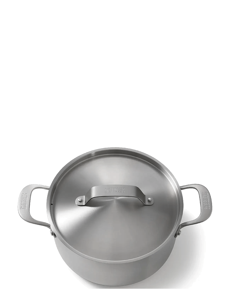 Skottsberg - Cooking pot with lid 24 SKOTTSBERG® - pajad - silver - 3