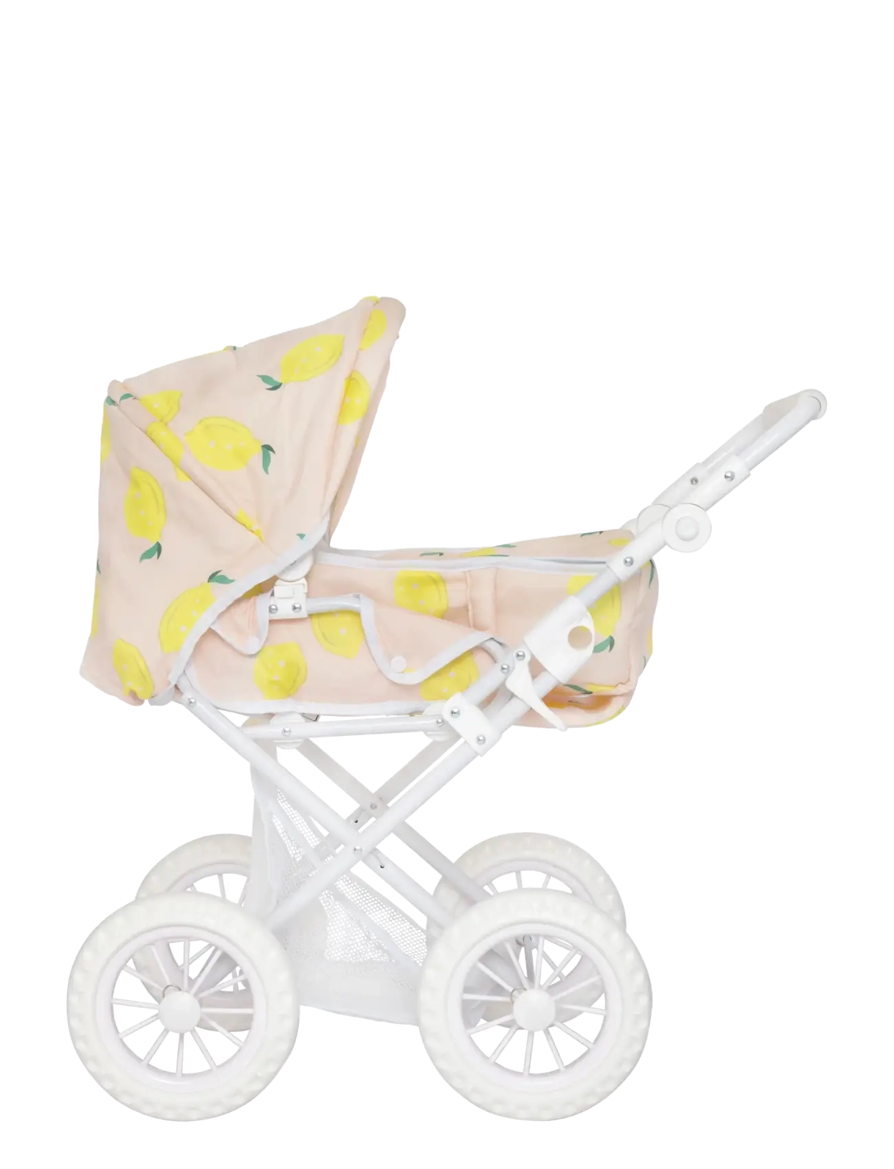 Skrållan Dockvagn Citron, One Size, White, Dukker Og Tilbehør > Dukkevogne, Børn
