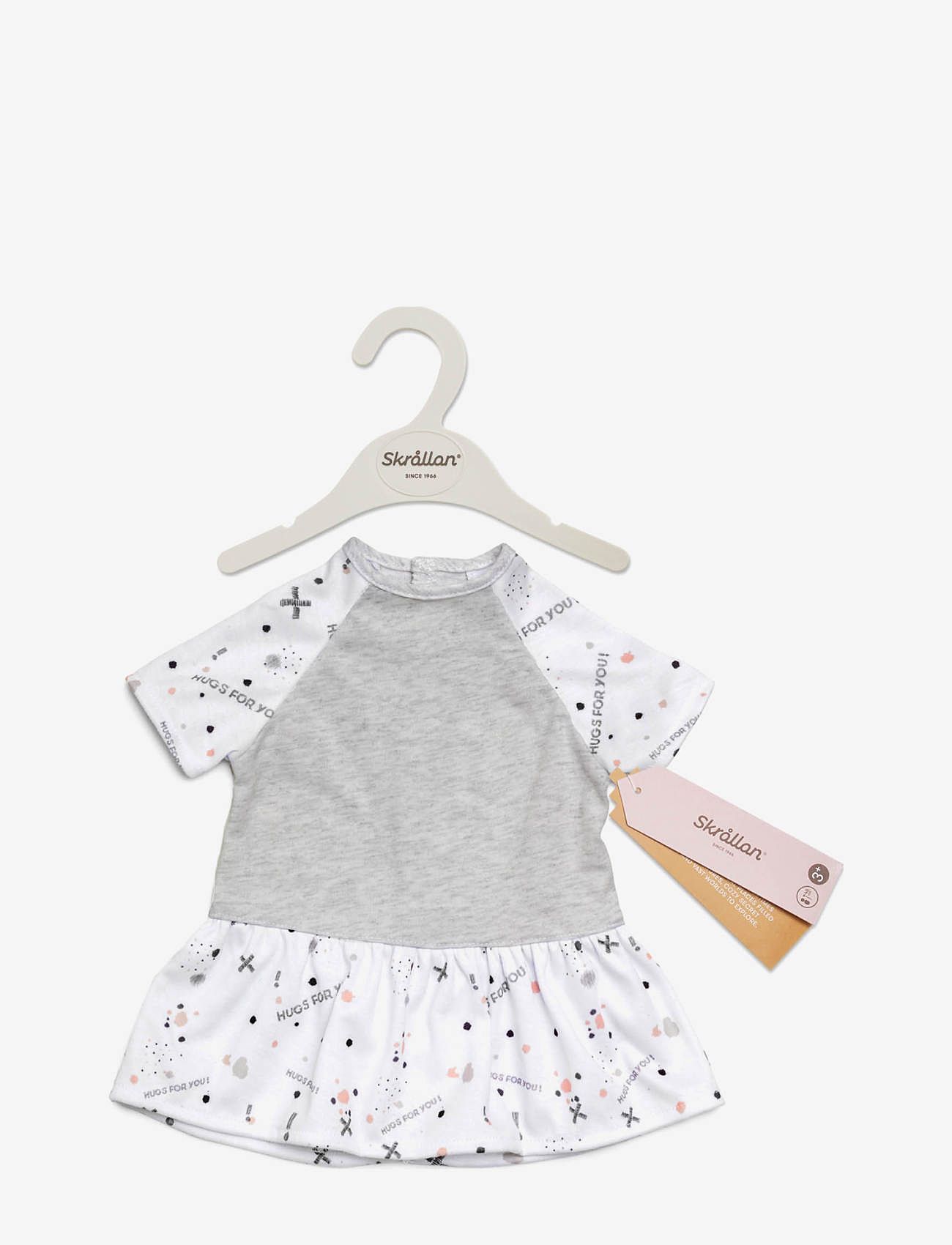 Skrållan - SKRÅLLAN KLÄNNING 45 CM - dockkläder - multi - 1