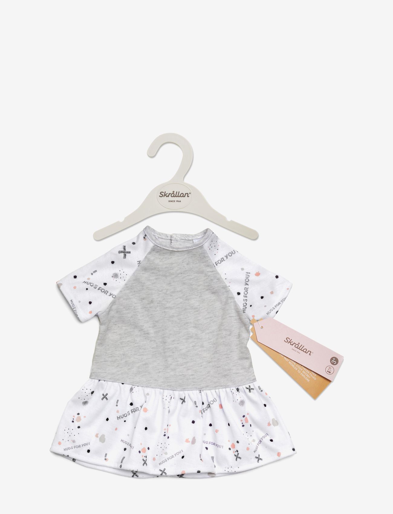 Skrållan - SKRÅLLAN KLÄNNING 45 CM - dockkläder - multi - 2