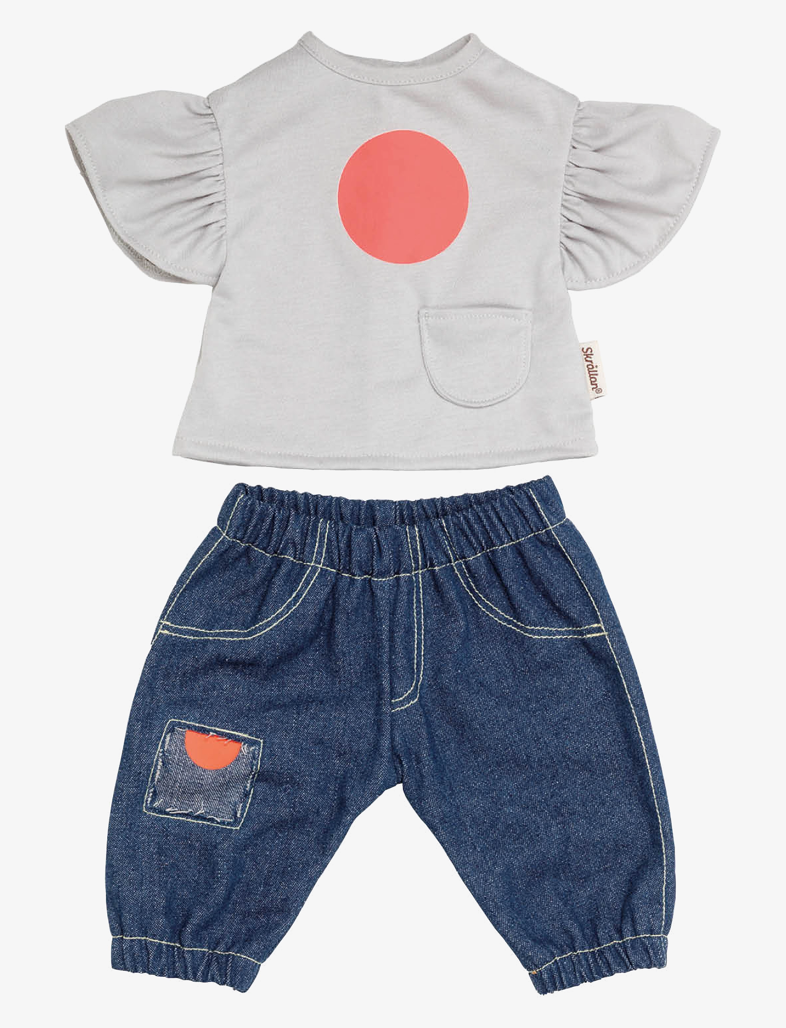Skrållan SKRÅLLAN JEANS & T-SHIRT 45 CM - App deal - MULTI / multi