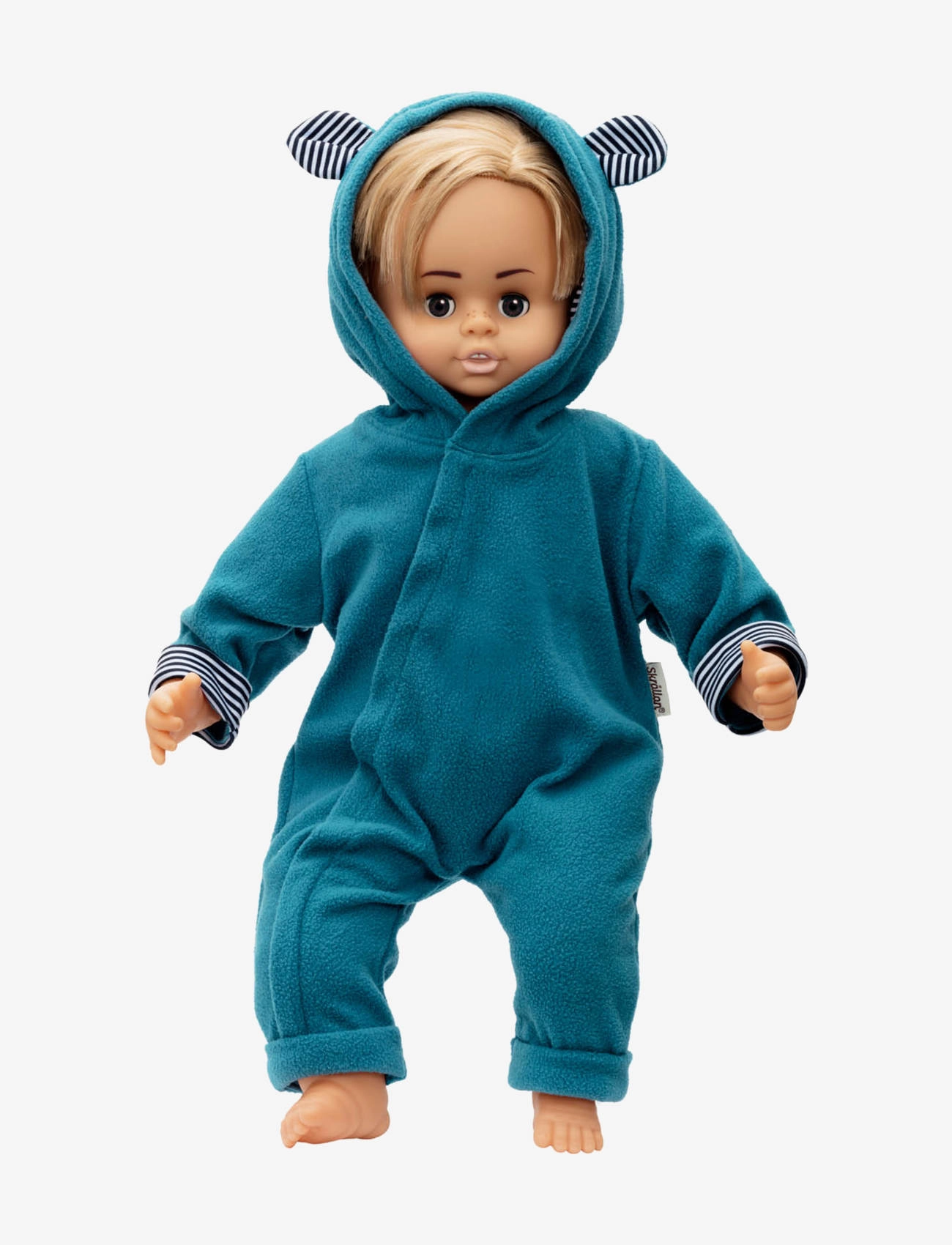Skrållan Overall 45 Cm, Børn, Doll Clothes, Blå, Str: 35X 390X 380MM