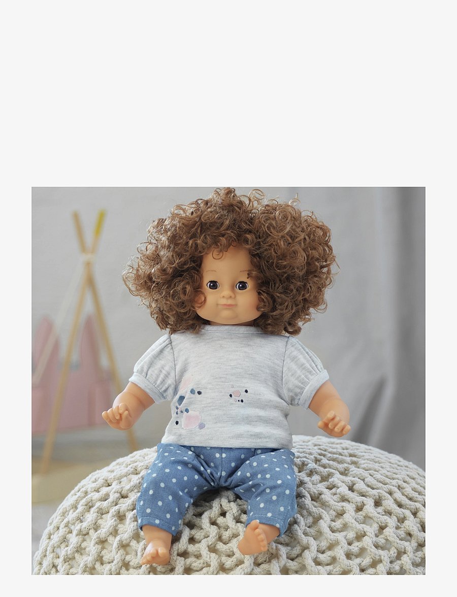 Skrållan - SKRÅLLAN JEANS&T-SHIRT 36-40CM - dúkkuföt - multi - 2