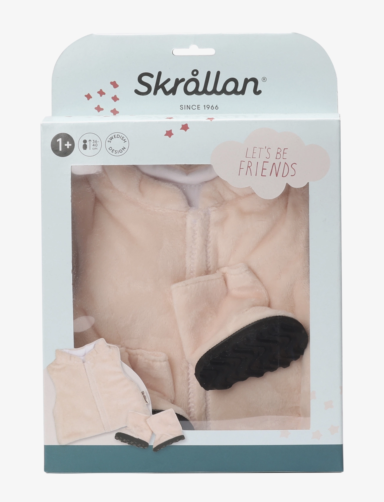Skrållan - SKRÅLLAN VÄST STÖVLAR 36-40 CM - dúkkuföt - multi - 1