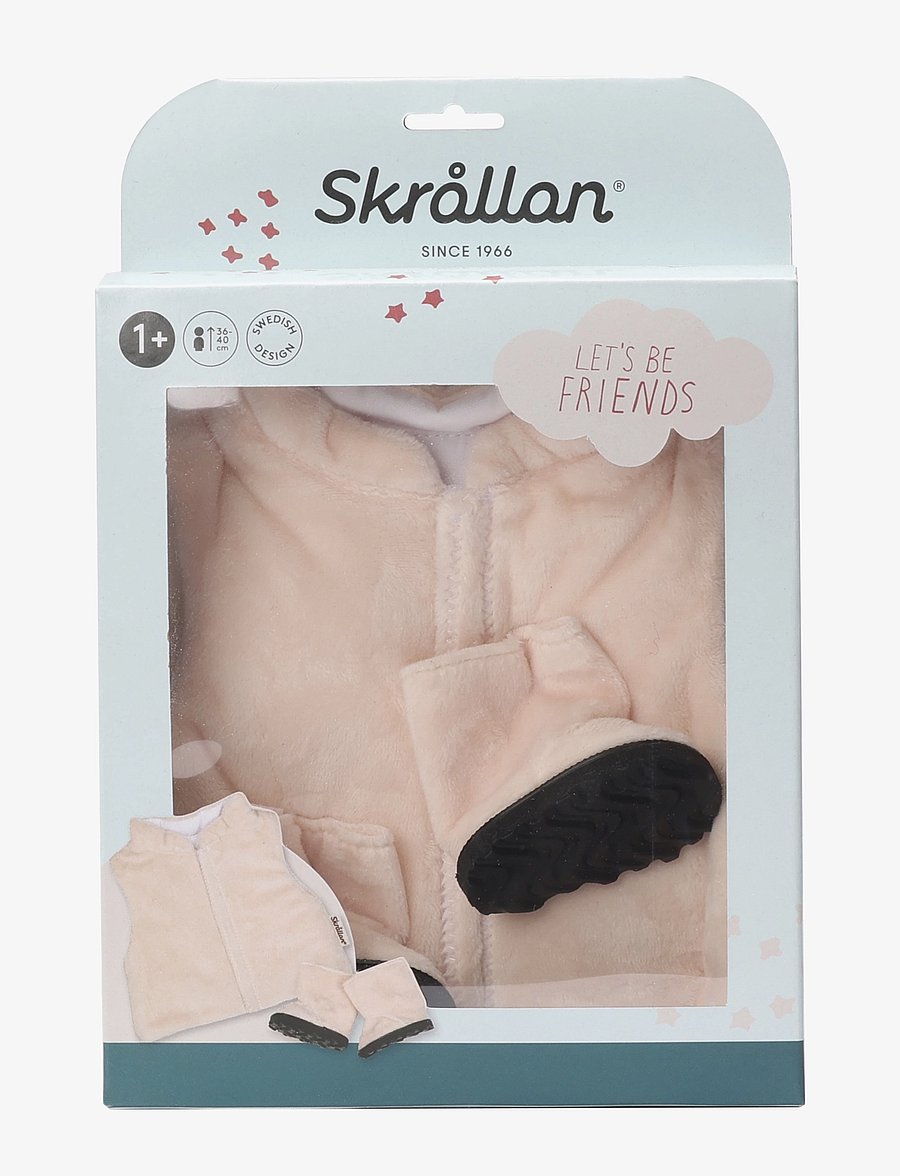 Skrållan - SKRÅLLAN VÄST STÖVLAR 36-40 CM - dockkläder - multi - 1