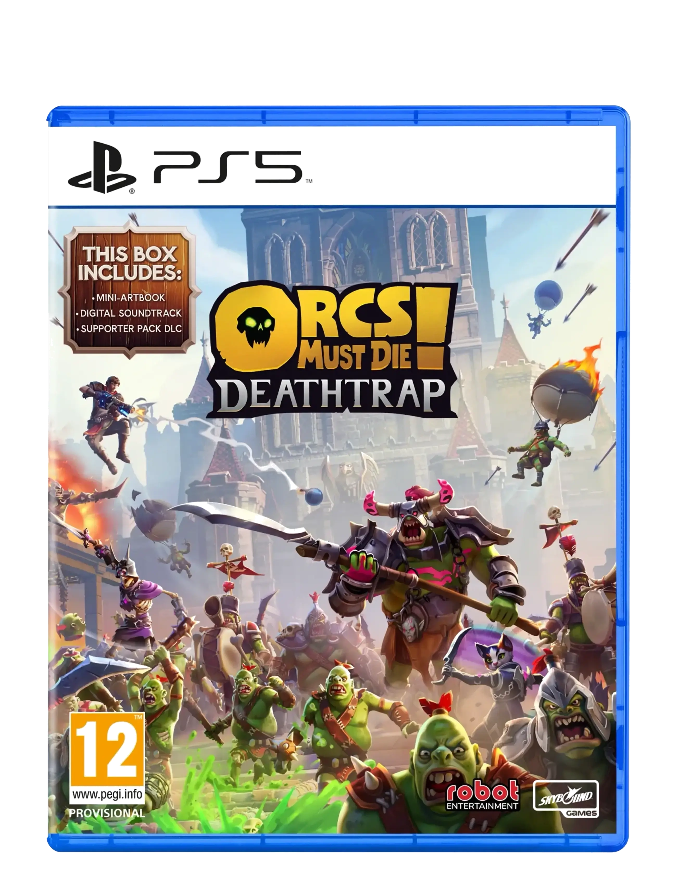 Skybound Ps5 Orcs Must Die! Deathtrap, One Size, Multi/patterned, Gaming > Games, Børn