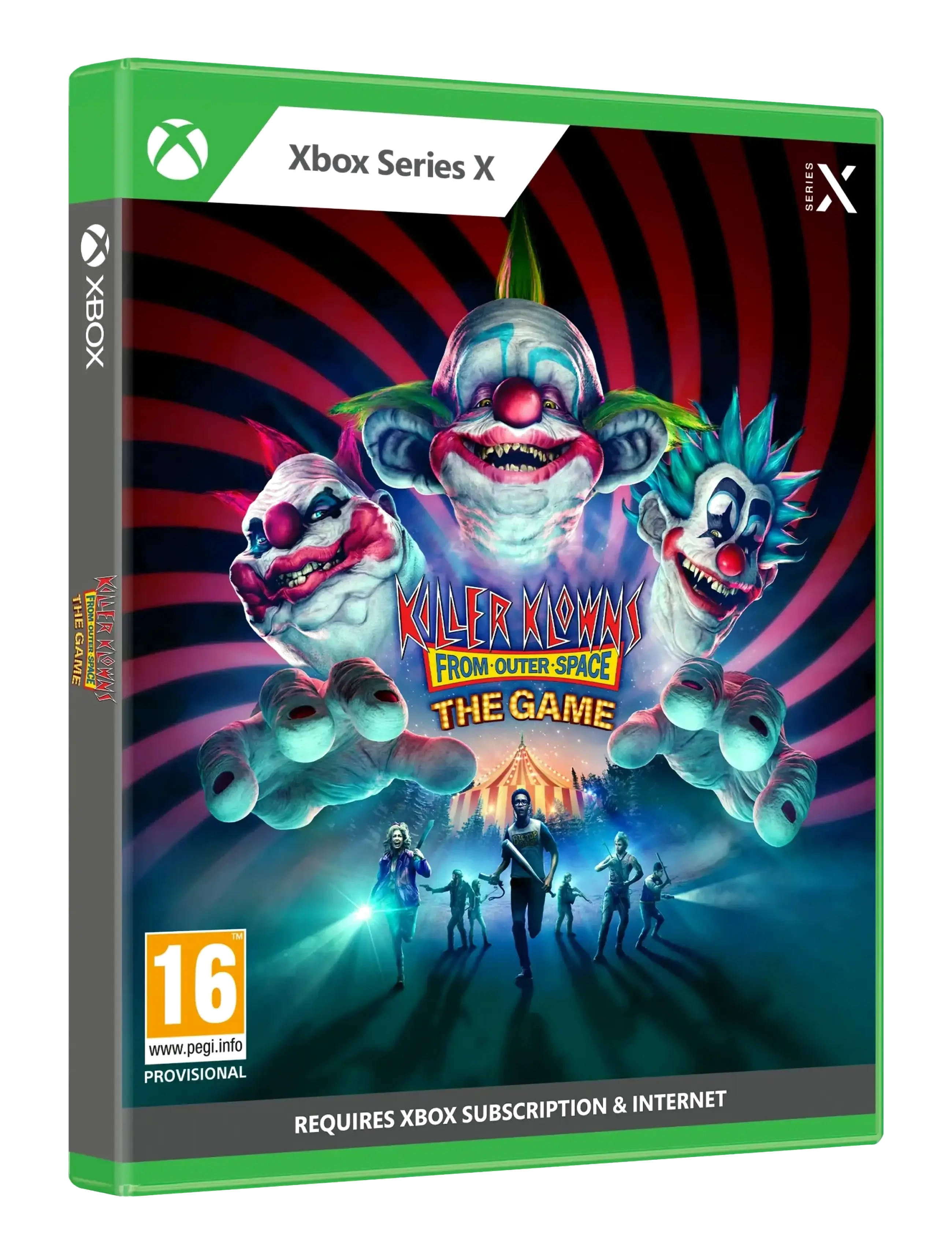 Skybound Xbox Killer Klowns From Outer Space: The Game, Spil, Multi/mønstret, Str: ONE SIZE
