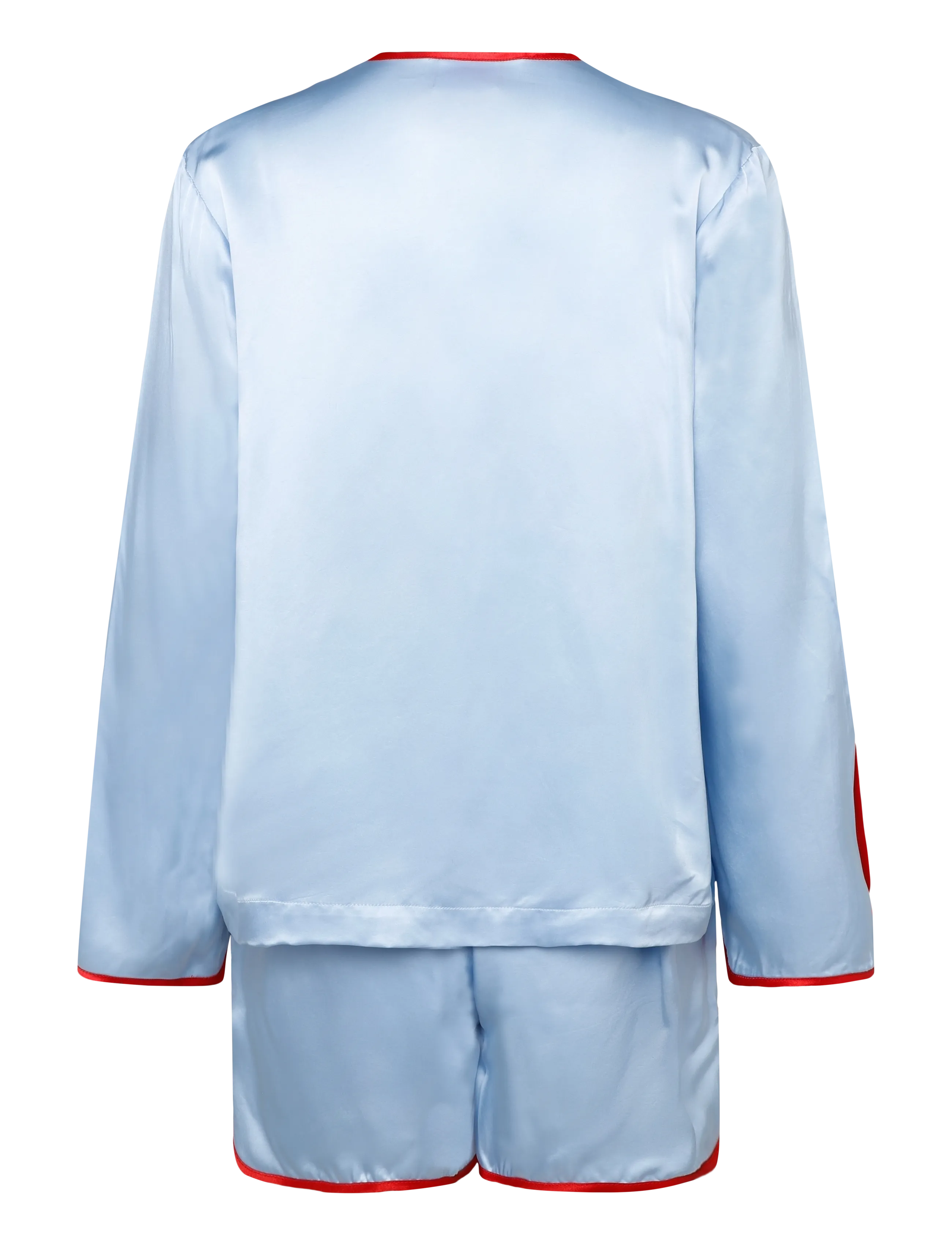 Sleeper - Louis Pajama Set with Shorts - pyjamas - blue - 2