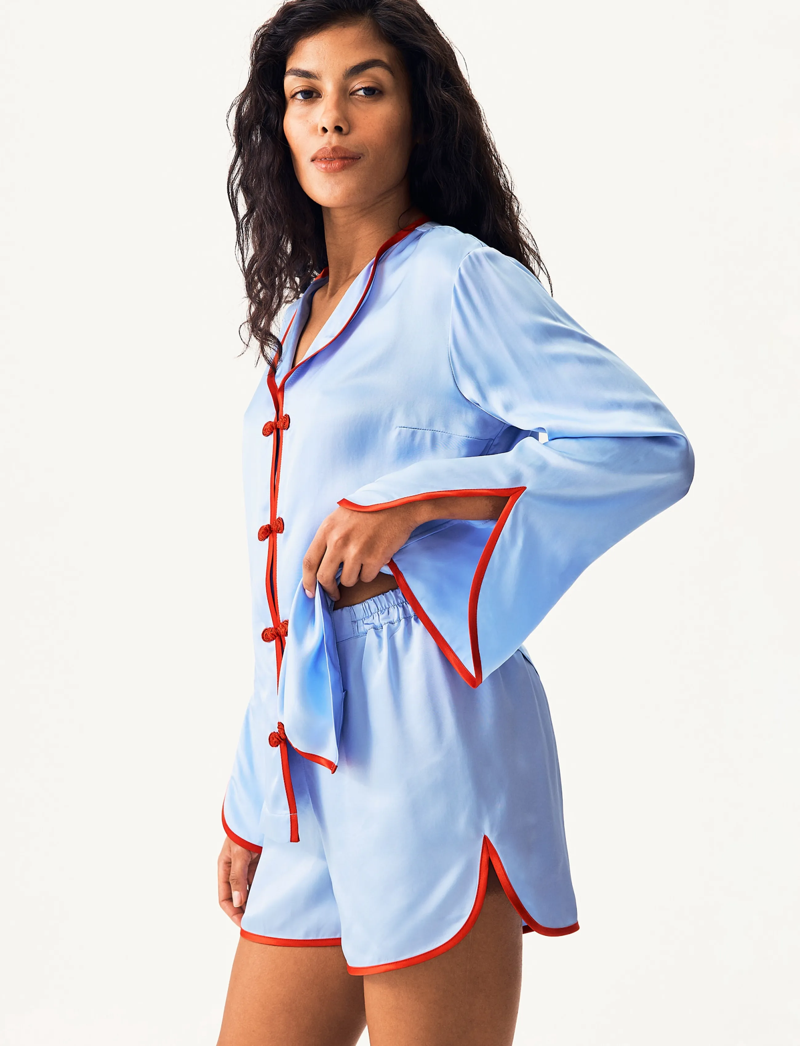 Sleeper Louis Pajama Set With Shorts dam – bild 5