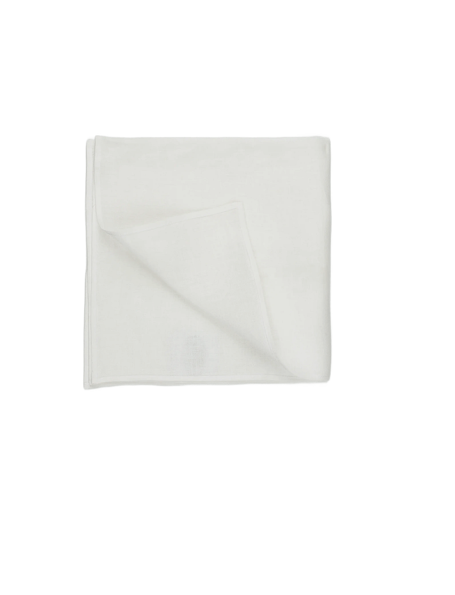 Sleeper - Cha-Cha Linen Lounge Pants with Headscarf in White - hørbukser - white - 5