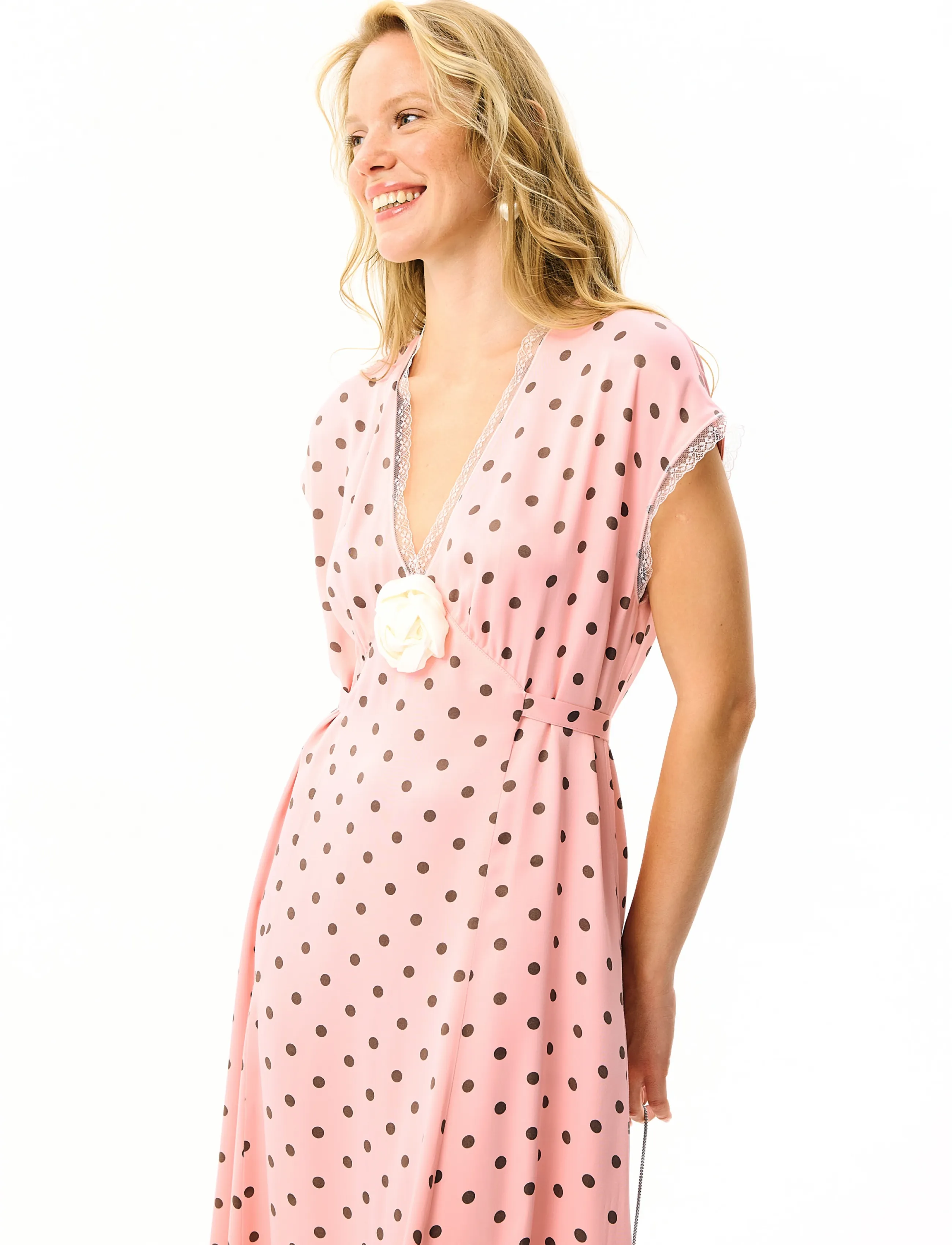 Sleeper The Genus Rosa Midi Dress midiklänningar dam – bild 5