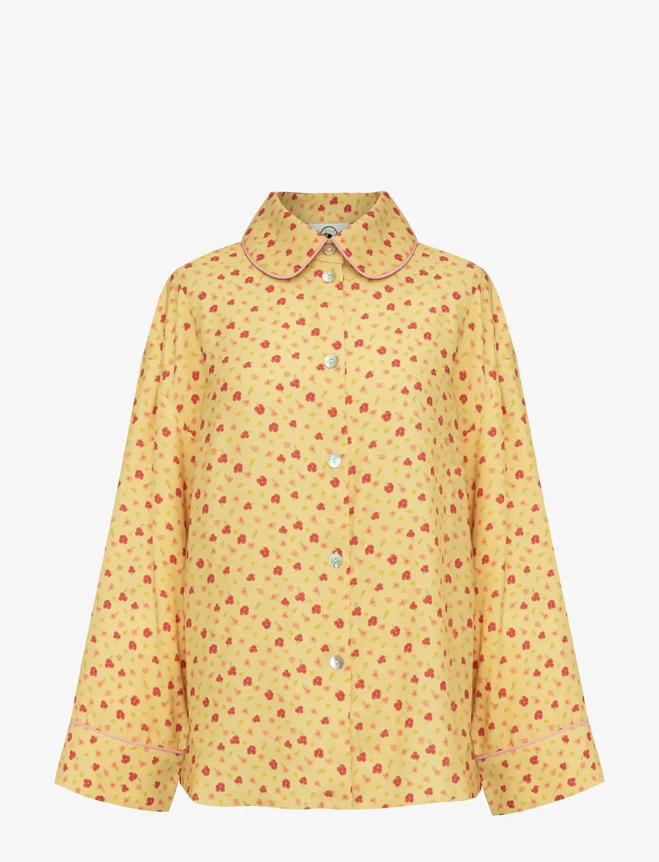 Sleeper - Pastelle Oversized Shirt in Wild Painsies - long-sleeved shirts - multicolor - 1