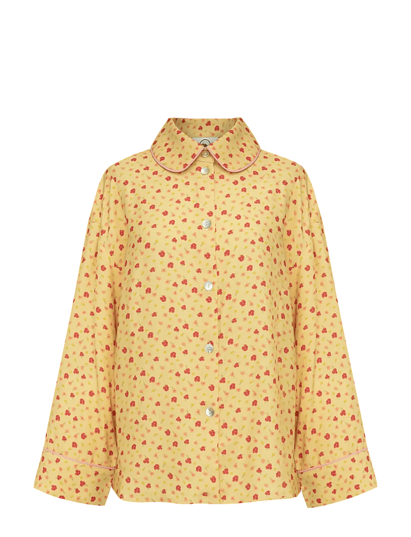 Sleeper - Pastelle Oversized Shirt in Wild Painsies - long-sleeved shirts - multicolor - 1