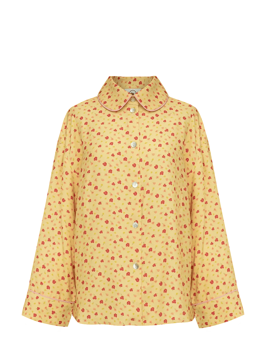 Sleeper - Pastelle Oversized Shirt in Wild Painsies - langärmlige hemden - multicolor - 1