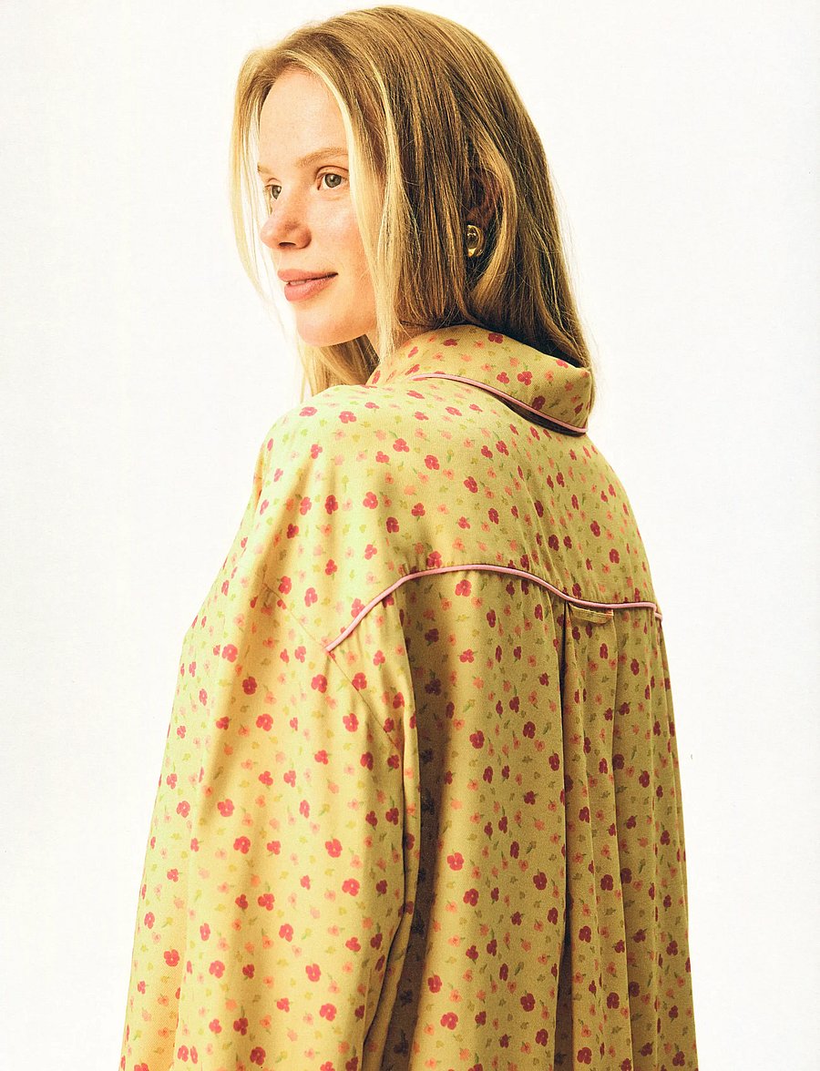 Sleeper - Pastelle Oversized Shirt in Wild Painsies - langärmlige hemden - multicolor - 2
