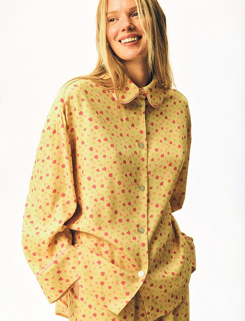 Sleeper - Pastelle Oversized Shirt in Wild Painsies - long-sleeved shirts - multicolor - 3