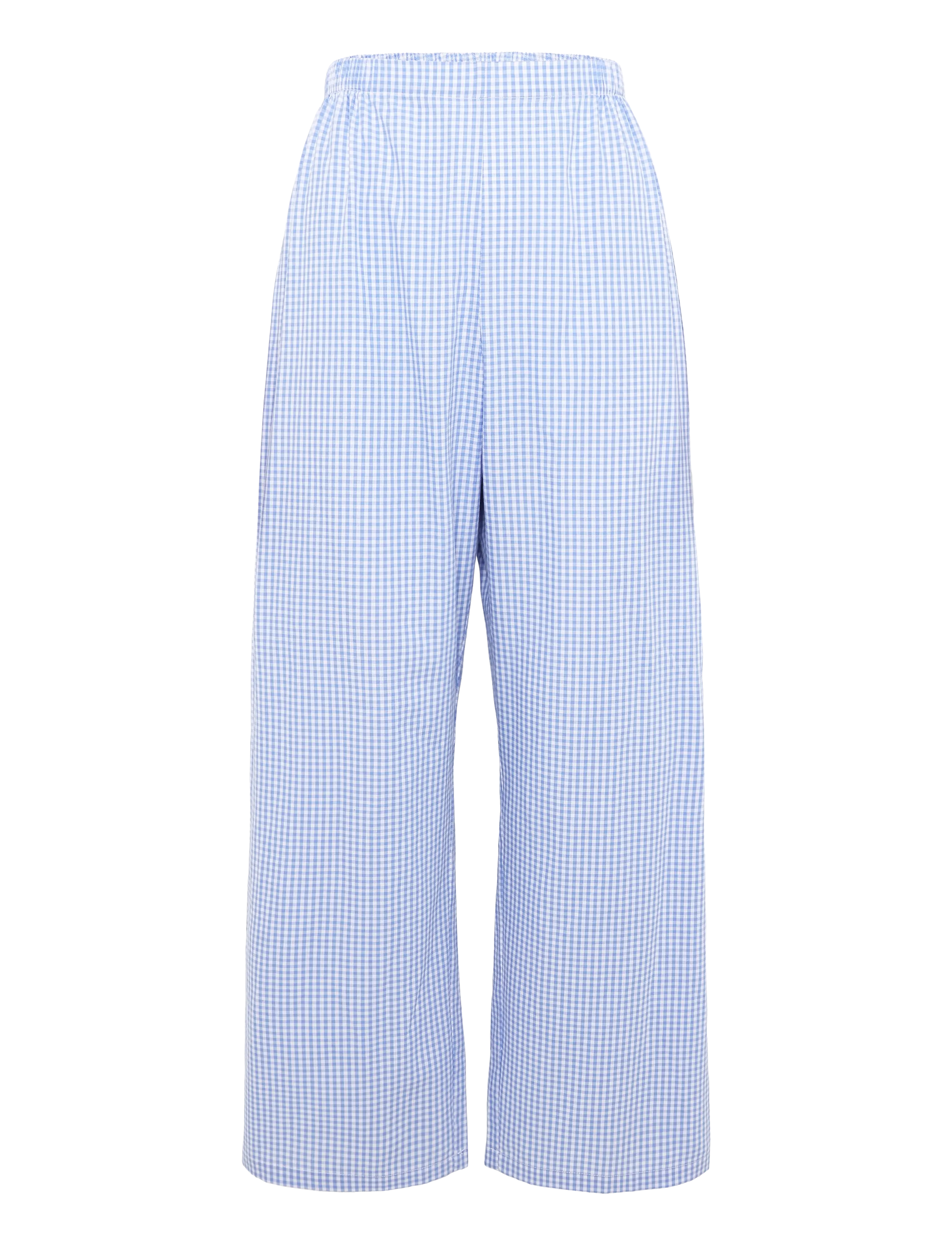 Sleeper - The Rose Cotton Pajama Set - pyjamas - white&blue - 3