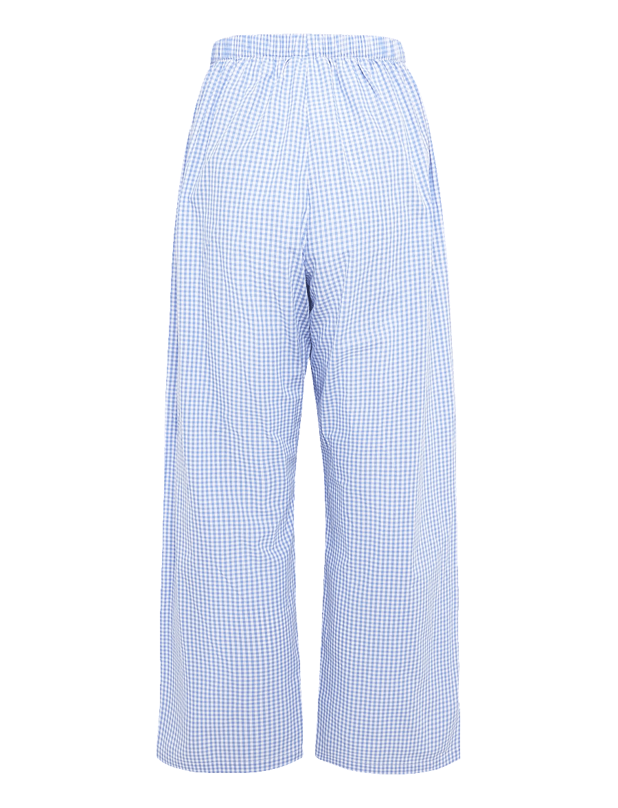 Sleeper - The Rose Cotton Pajama Set - pyjamas - white&blue - 4