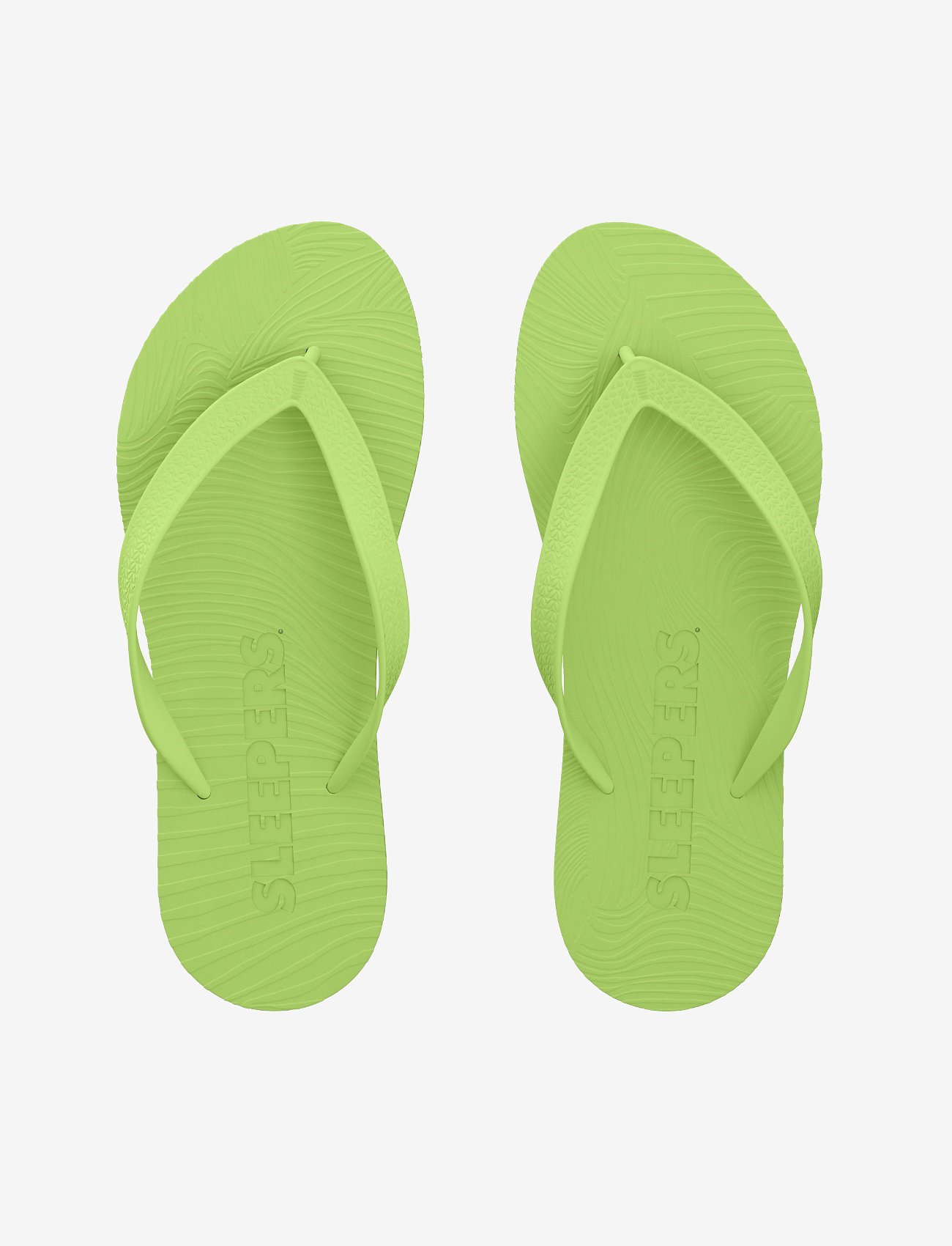 SLEEPERS - Slim Wide Strap Flip Flop - mažiausios kainos - lime green - 1