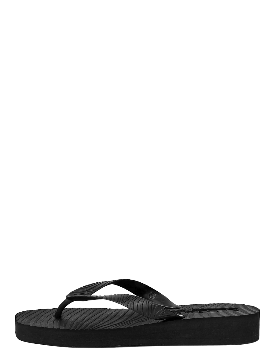 SLEEPERS - TAPERED PLATFORM Flip Flop - plätud - black - 0