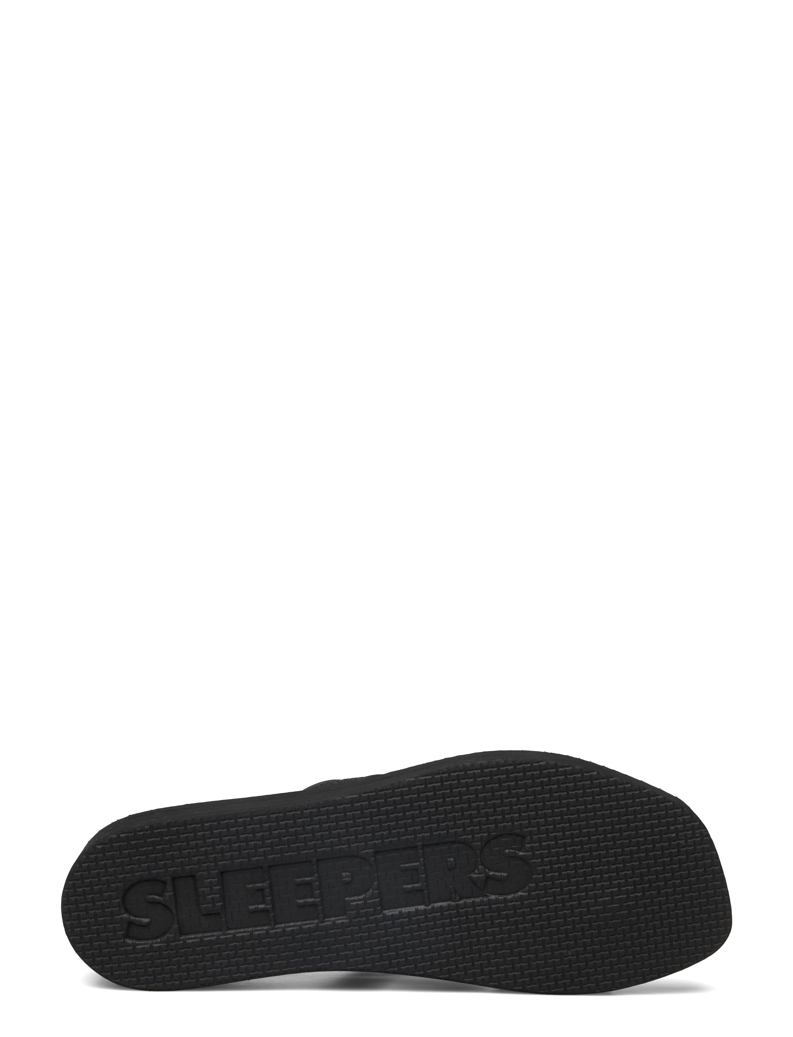 SLEEPERS - TAPERED PLATFORM Brown Flip Flop - klipklapper - black - 4