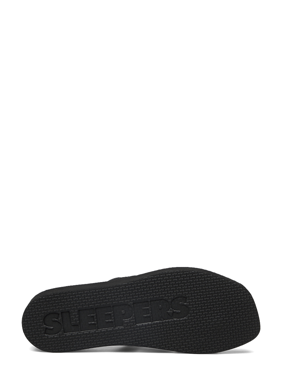 SLEEPERS - TAPERED PLATFORM Eggnog Flip Flop - flip flops - black - 4