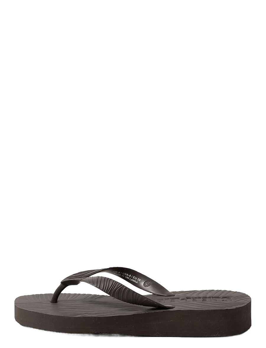 SLEEPERS - TAPERED PLATFORM Sand Flip Flop - flip flops - brown - 0